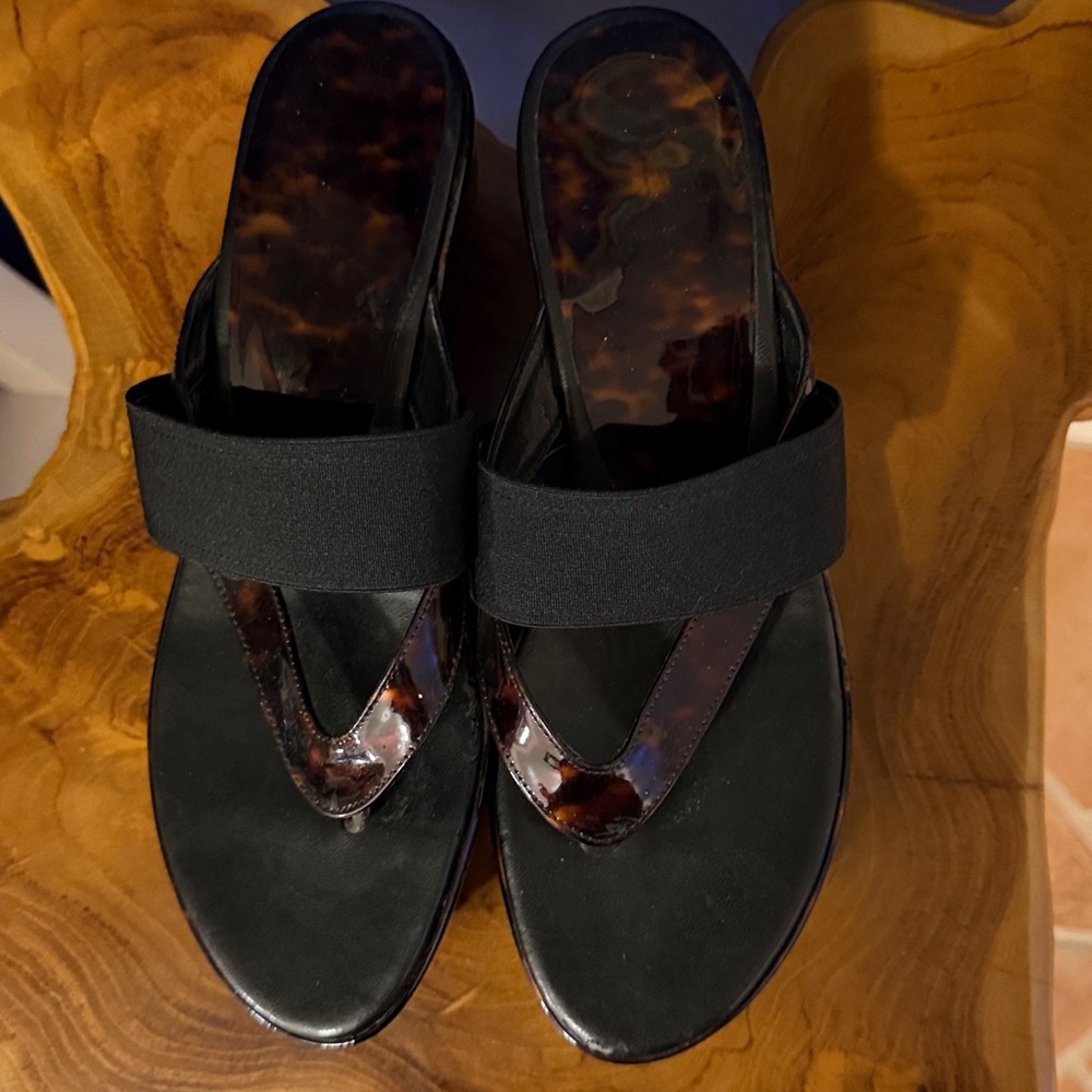 Women’s Stuart Weitzman Tortoise Shell Patent Lea… - image 6